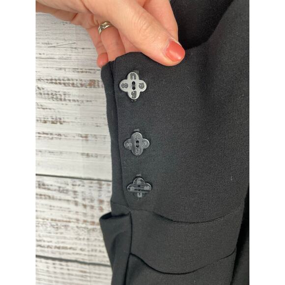 Snag Snagafore Pinafore Dress Black Tie Straps size G 24/26 Soft Stretch Punk - Picture 5 of 12